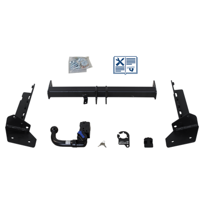 AUTO-HAK Towbar detachable incl. TowTec electrical set 7pins universal