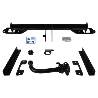 AUTO-HAK Towbar detachable incl. TowTec electrical set 7pins universal