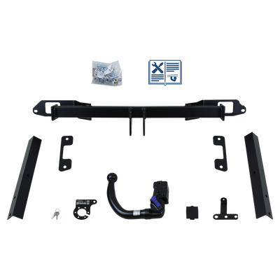 AUTO-HAK Towbar detachable incl. TowTec electrical set 7pins specific