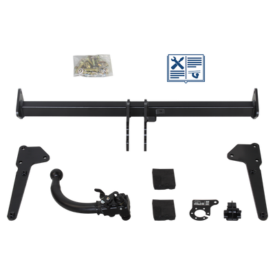 AUTO-HAK Towbar detachable incl. TowTec electrical set 7pins specific