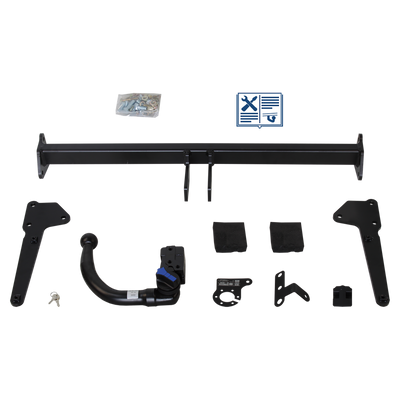 AUTO-HAK Towbar detachable incl. TowTec electrical set 7pins specific