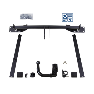 Brink Towbar detachable incl. TowTec electrical set 7pins universal