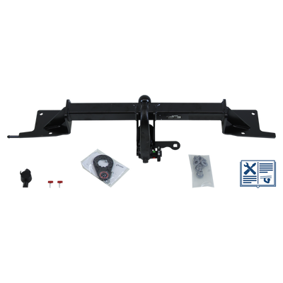 Westfalia Towbar detachable Towball inserted from below