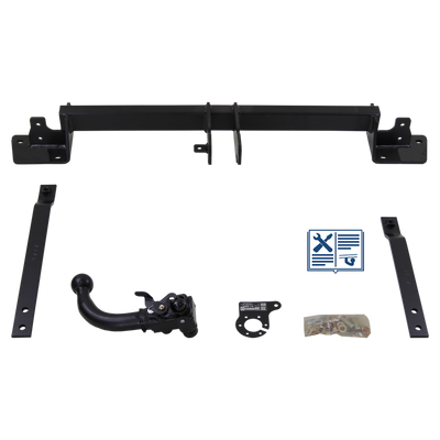 AUTO-HAK Towbar detachable incl. TowTec electrical set 7pins universal