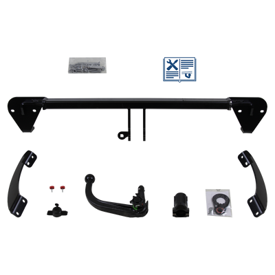 Westfalia Towbar detachable incl. ECS electrical set 7pins specific