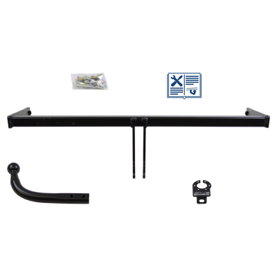 AUTO-HAK Towbar rigid incl. TowTec electrical set 7pins universal