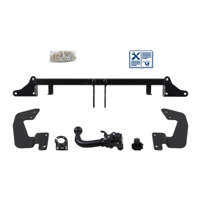 AUTO-HAK Towbar detachable incl. TowTec electrical set 7pins universal