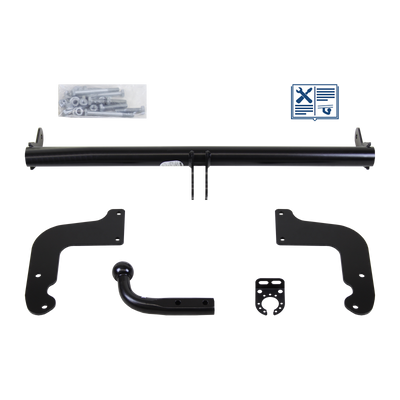 Brink Towbar rigid with screwed-on ball head
