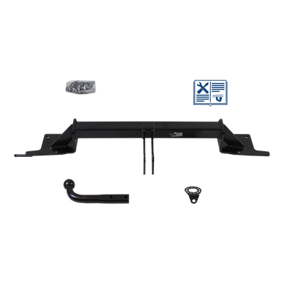 Westfalia Towbar rigid with screwed-on ball head