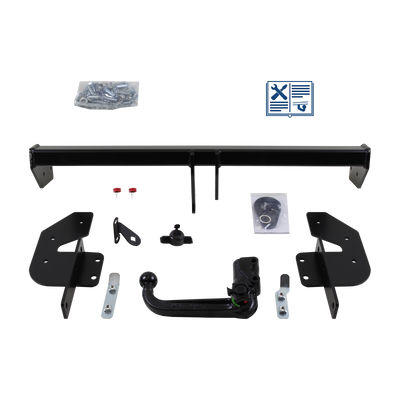 Westfalia Towbar detachable Towball inserted from below