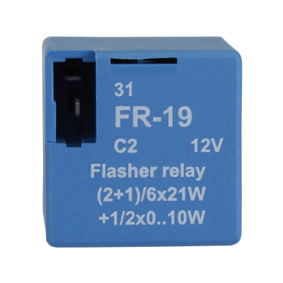 Indicator relay japanese plug-in arrangement