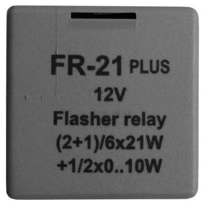 Indicator relay european plug-in arrangement