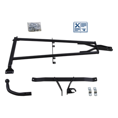 GDW Towbar rigid with screwed-on ball head