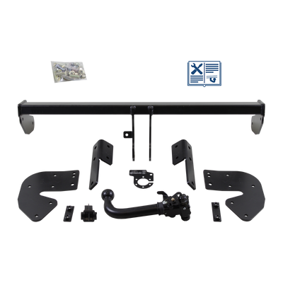 AUTO-HAK Towbar detachable Towball inserted from the rear