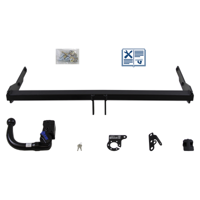 AUTO-HAK Towbar detachable incl. ECS electrical set 7pins specific
