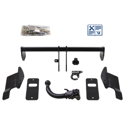 AUTO-HAK Towbar detachable incl. TowTec electrical set 7pins specific
