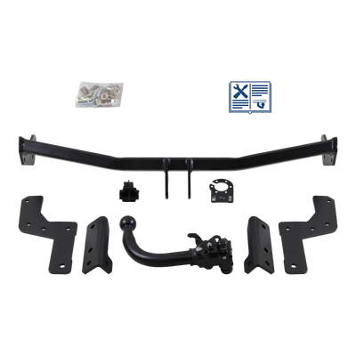 AUTO-HAK Towbar detachable incl. TowTec electrical set 7pins specific