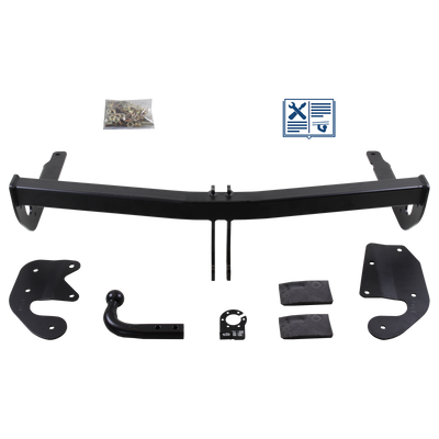 AUTO-HAK Towbar rigid with screwed-on ball head