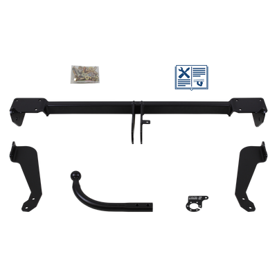 AUTO-HAK Towbar rigid incl. TowTec electrical set 7pins universal