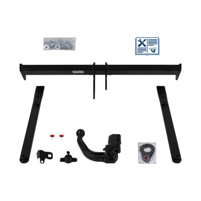 Westfalia Towbar detachable Towball inserted from below