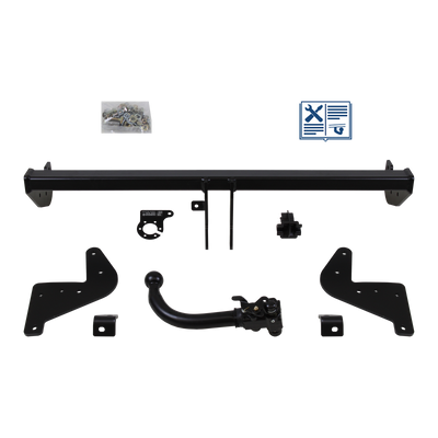 AUTO-HAK Towbar detachable Towball inserted from the rear