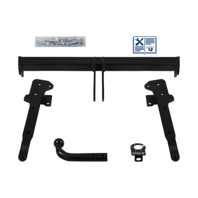 AUTO-HAK Towbar rigid incl. TowTec electrical set 7pins universal