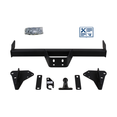 GDW Towing hitch incl. TowTec electrical set 7pins specific