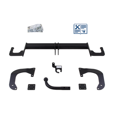 GDW Towbar rigid with screwed-on ball head