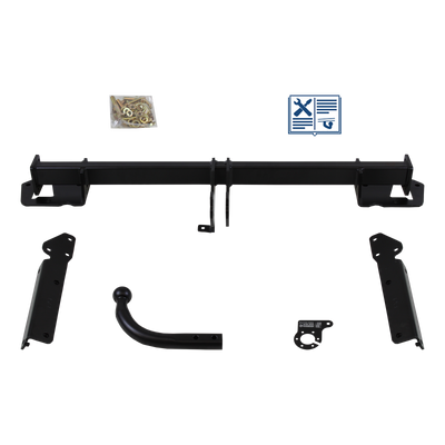 AUTO-HAK Towbar rigid incl. TowTec electrical set 7pins universal