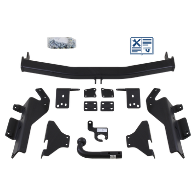 GDW Towbar rigid incl. TowTec electrical set 7pins specific