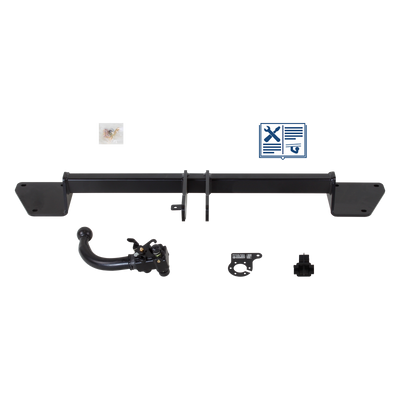AUTO-HAK Towbar detachable Towball inserted from the rear