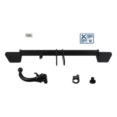 AUTO-HAK Towbar detachable incl. TowTec electrical set 7pins specific