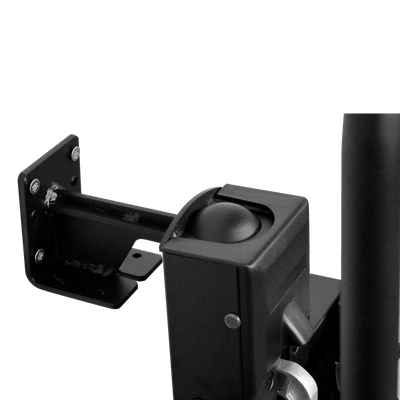 Wall mounting for bicycle carriers