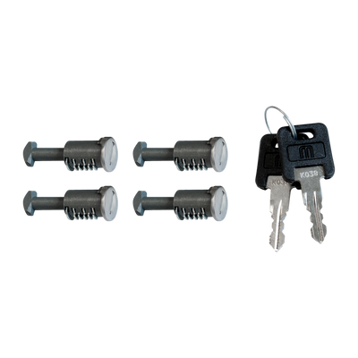 Lock set for Tiger/Omega/Delta/Professional roof carrier