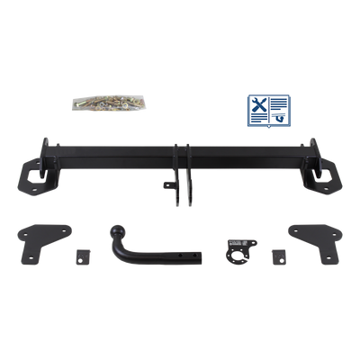 AUTO-HAK Towbar rigid incl. TowTec electrical set 7pins universal