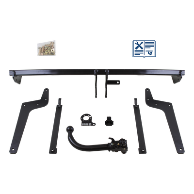 AUTO-HAK Towbar detachable incl. TowTec electrical set 7pins specific
