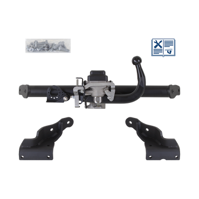 Brink Towbar retractable incl. TowTec electrical set 7pins universal