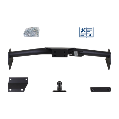 GDW Towing hitch incl. TowTec electrical set 7pins universal