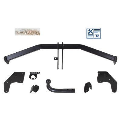 AUTO-HAK Towbar rigid with screwed-on ball head