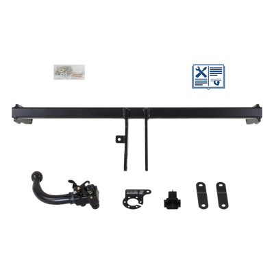 AUTO-HAK Towbar detachable incl. ECS electrical set 7pins specific