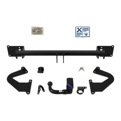 AUTO-HAK Towbar detachable Towball inserted from below