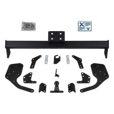 GDW  Towing hitch with 2-hole flange ball