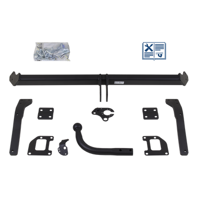 GDW Towbar rigid incl. TowTec electrical set 7pins specific
