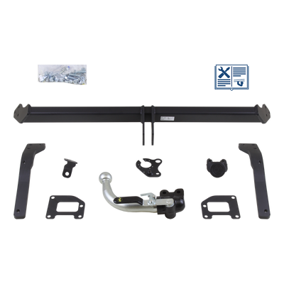 GDW Towbar detachable incl. ECS electrical set 7pins specific