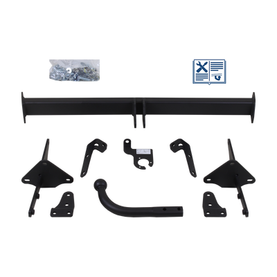 GDW Towbar rigid incl. TowTec electrical set 7pins specific