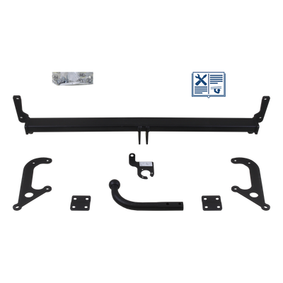 GDW Towbar rigid incl. TowTec electrical set 7pins specific