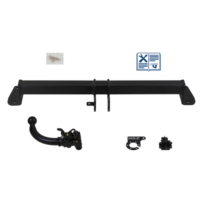 AUTO-HAK Towbar detachable incl. Trail-Tec electrical set 7pins universal