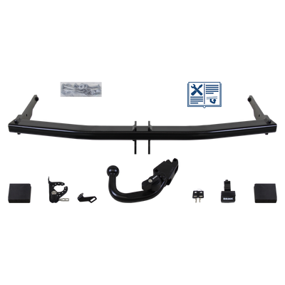 Brink Towbar detachable incl. TowTec electrical set 7pins specific