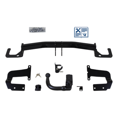Brink Towbar detachable incl. TowTec electrical set 7pins specific