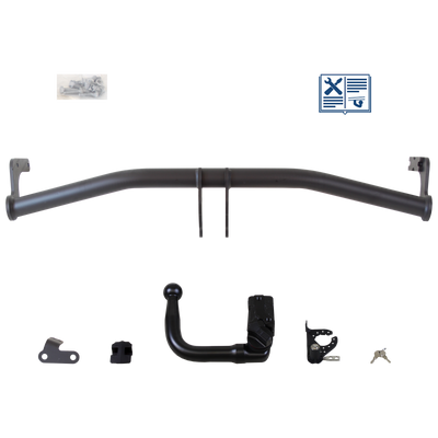 Brink Towbar detachable Towball inserted from below